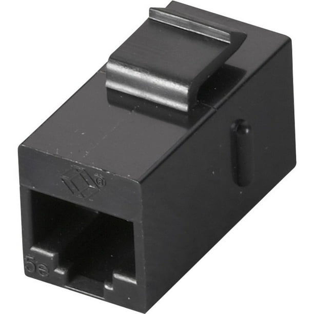 Beige 10-Pack Black Box CAT5e Coupler Unshielded Straight-Pin 